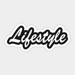 lifestyle Sticker